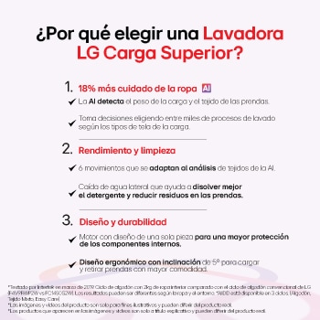 por que elegir una carga superior - wt20nbtx6t